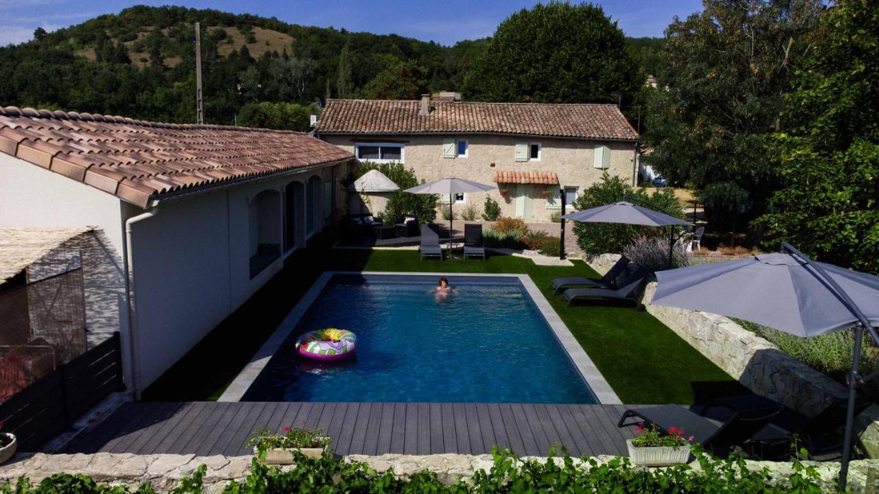 Bed and Breakfast Mas de Chaufondes Crest Exterior foto